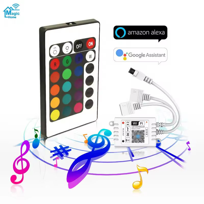 5Meter 150leds TV podświetlenie LED paska DC5V Telekom 24 kluczy SMD5050 RGB Paska Tira USB port Paska elastyczna LED