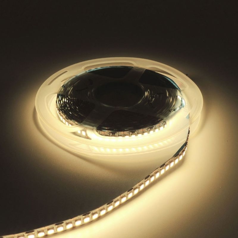 Nie wodoodporne białe płytki PCB 2835 LED Strip 120LED Emitting Color 3000K/4000K/6000K 5m/roll 120° Beam Angle