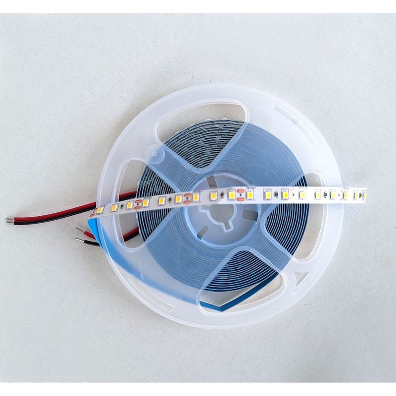 Nie wodoodporne białe płytki PCB 2835 LED Strip 120LED Emitting Color 3000K/4000K/6000K 5m/roll 120° Beam Angle