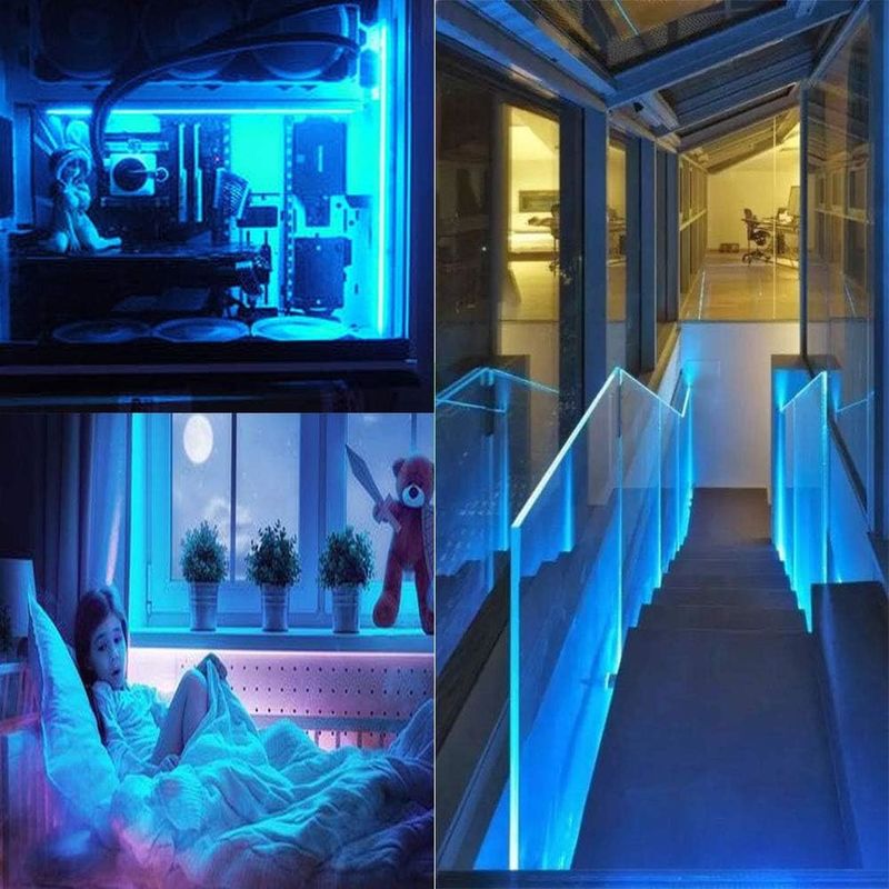 12V 240LEDS SMD 2835 LED Strip Light 1200LEDs 16,4Ft Nie wodoodporne Kolory Czerwony Zielony Niebieski Pomarańczowy Do Bar