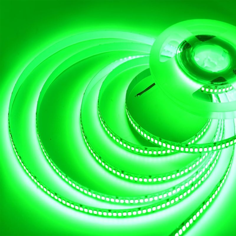 24V Wysoka jasność 240LEDS SMD 2835 LED Strip Light 1200LEDs 16.4Ft Nie wodoodporne Kolory Czerwony Zielony Niebieski Pomarańczowy Dla KTV