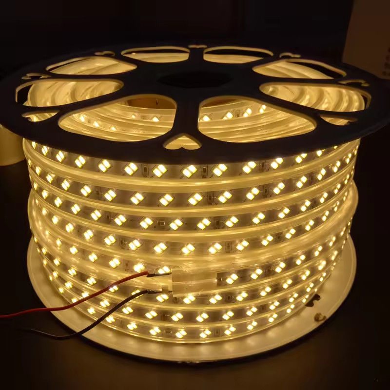 220V SMD5630 5730 120 LED strip z długą żywotnością podwójny design rzędu Certyfikacje CE / RoHS w Europie