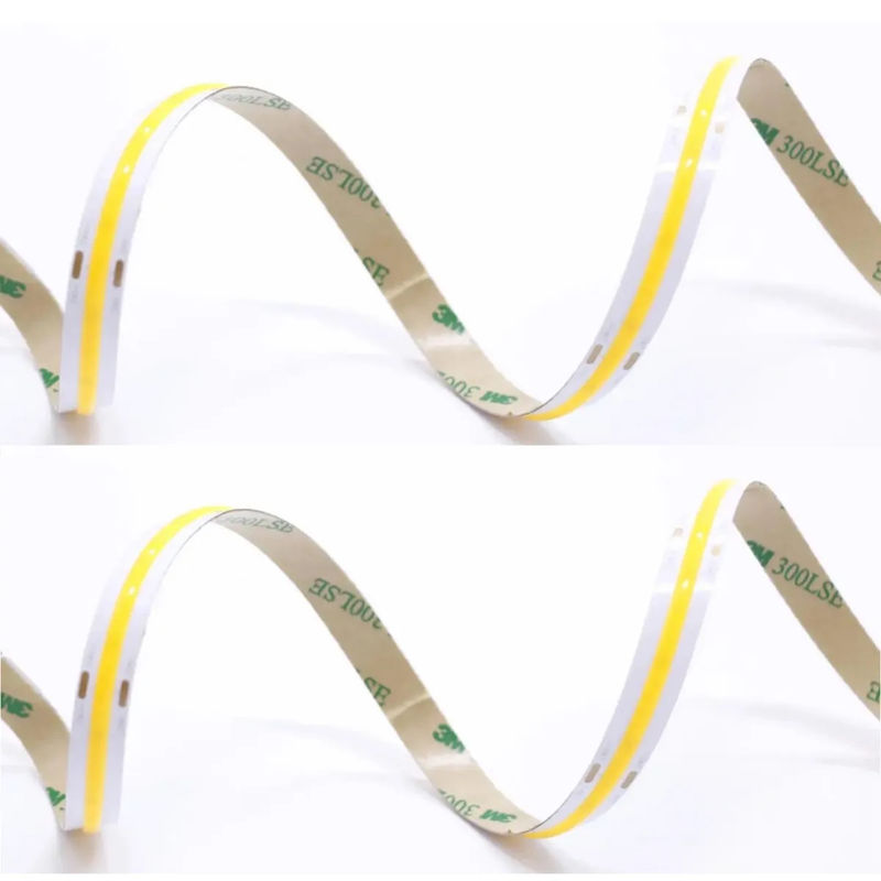 Gorąca sprzedaż 480leds 12W/M Dimmable IP20 90Ra COB LED Strip 12V/24V Wejście napięcie