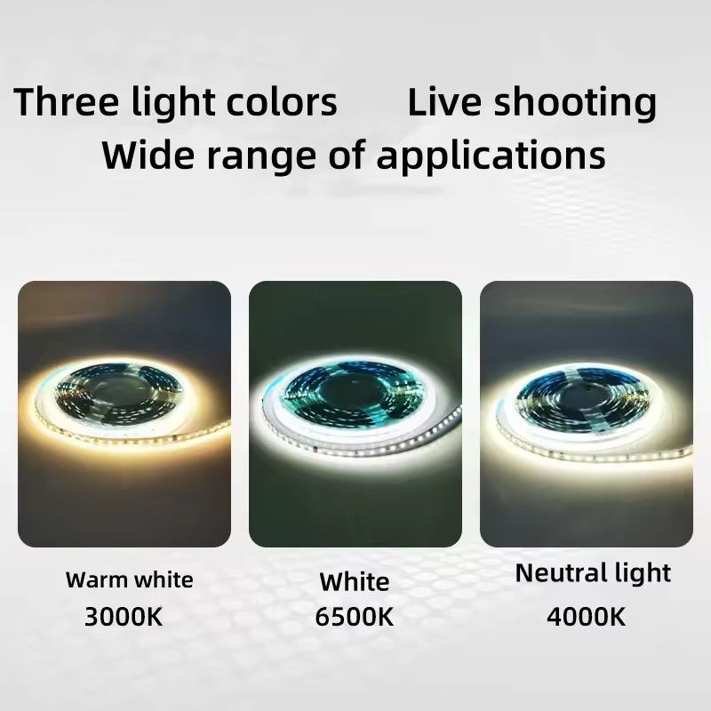 120LED/m Elastyczny pasek LED do pomieszczeń wewnętrznych Bez potrzeby kierowcy CRI80 2835 SMD 8mm PCB Długość 5M/10M