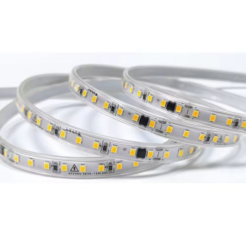 120LED/m Elastyczny pasek LED do pomieszczeń wewnętrznych Bez potrzeby kierowcy CRI80 2835 SMD 8mm PCB Długość 5M/10M