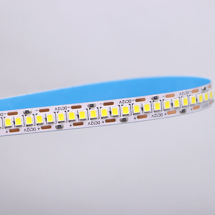 DC12V/24V 10mm 5M/Roll 2835 80Ra LED Strip z białym PCB i kątem wiązki 120°