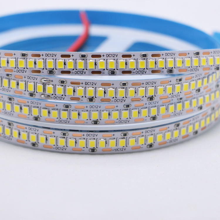 DC12V/24V 10mm 5M/Roll 2835 80Ra LED Strip z białym PCB i kątem wiązki 120°