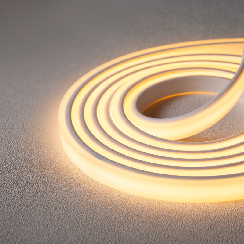 Ciepłe białe 2700K silikonowe światło neonowe LED z 12W/m emitującym kolorem i IP68 wodoodpornością