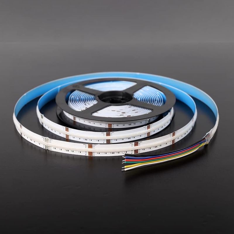 Elastyczne światła taśmowe LED COB LED RGBCCT 5M Roll 35.71mm Cutting