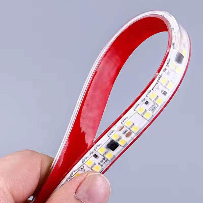 Bez kierowcy Wysokie napięcie 220V Bez kierowcy samoprzylepny pas światła 240leds smd 2835 IP67 IP65 Dekoracyjny światło linii