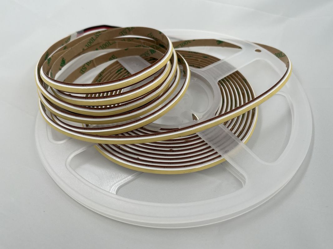 12V COB576Led/M 6,6MM Szerokość rozgaszalna 2700K do 6500K CCT COB LED Strip Flexible Lighting CE Certified