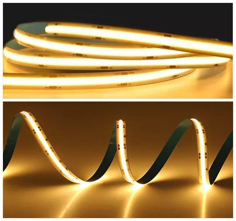 Dekoracja wnętrza/zewnętrznego Profil wodoszczelny Światło COB LED Strip z sterowaniem czujnikami