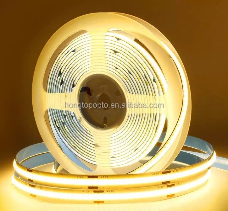 Dekoracja wewnętrzna zewnętrzna COB LED Strip Light High CRI 280 320/480