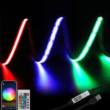 12V / 24V 8mm 90Ra 320d fob Profil aluminiowy COB LED Strip do dekoracji