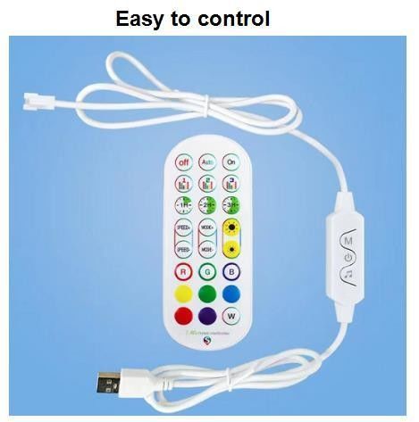 Nowoczesne oświetlenie dekoracyjne w pomieszczeniach LED Lampa podłogowa RGB IC Smart Corner Atmosphere Light