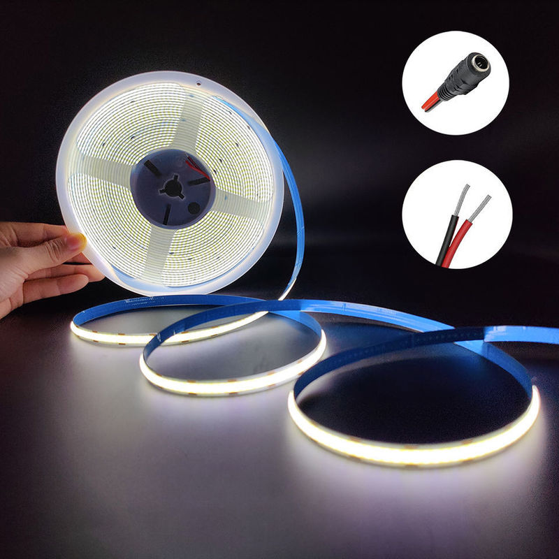 Prawdziwy podwójny PCB niskiego napięcia COB LED Strip do dekoracji wnętrz i waga produktu 0,2 kg
