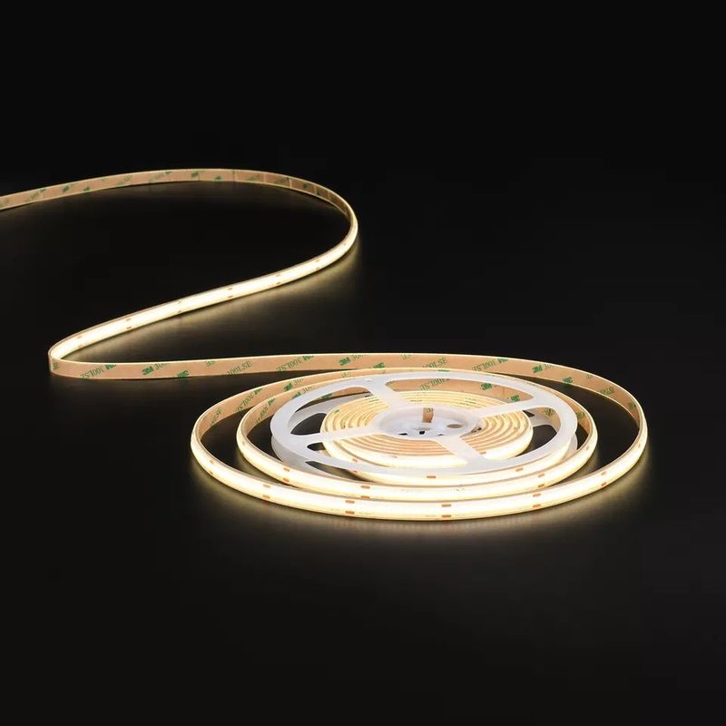 Prawdziwy podwójny PCB niskiego napięcia COB LED Strip do dekoracji wnętrz i waga produktu 0,2 kg