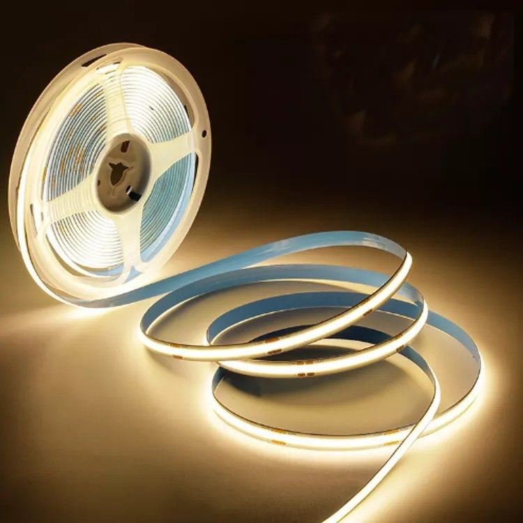 8mm taśma LED Cob 24V listwa świetlna Usb Tv podświetlenie Flex 12V Ultra cienka mała taśma LED Cob