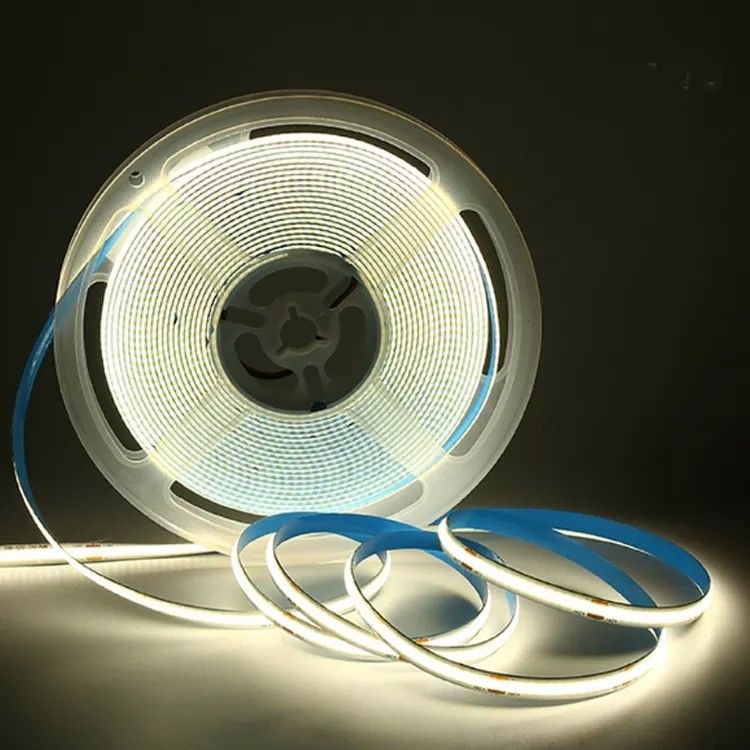 8mm taśma LED Cob 24V listwa świetlna Usb Tv podświetlenie Flex 12V Ultra cienka mała taśma LED Cob