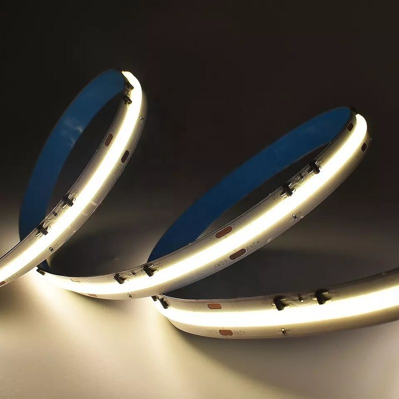8mm taśma LED Cob 24V listwa świetlna Usb Tv podświetlenie Flex 12V Ultra cienka mała taśma LED Cob