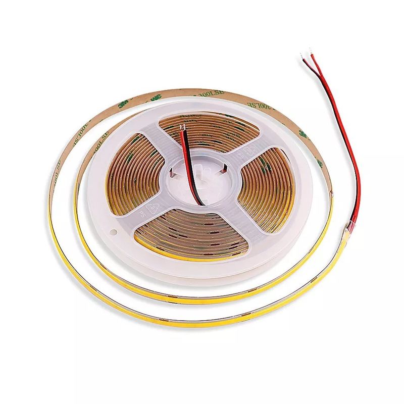 Wnętrze i zewnętrzne 230v 220v Ac Fob Cob Led Taśma ciepła biała niebieska Ip65 wodoodporna 0,3kg waga produktu