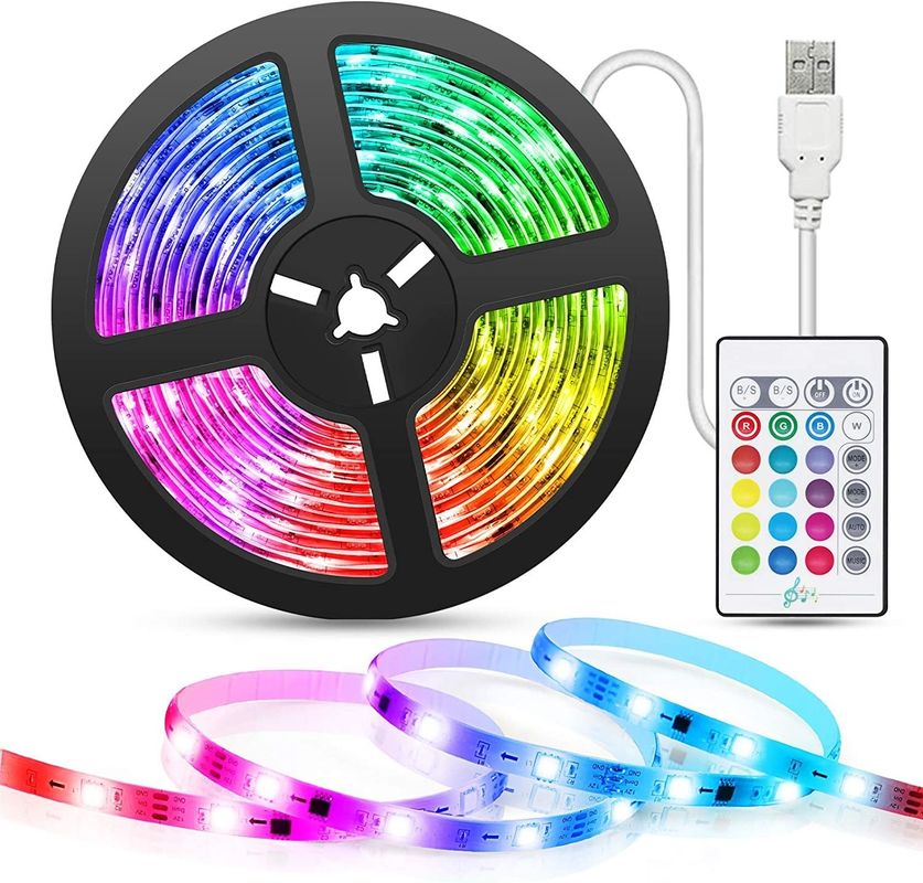 Smart LED Strip dla dekoracji 12V 5V USB Control Sync muzyki i RGB temperatury koloru
