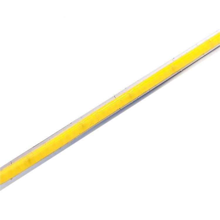 CE ROHS zatwierdzone wodoodporne światło paskowe COB z sterowaniem przełącznikiem i wysoką gęstością 320leds