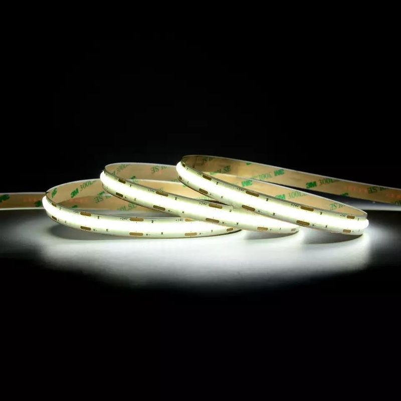 Niestandardowy elastyczny 320 480 Leds Dc 5v 10000 Lumens Ciepły Biały Rgb Fcob Cct Cob Led Strip Light Warehouse
