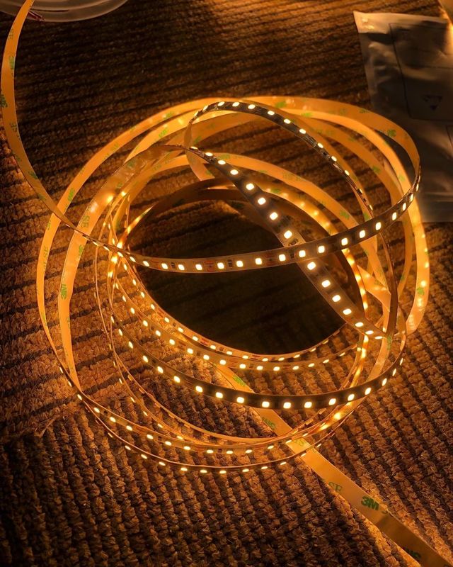 Oświetlenie krajobrazowe 5m 10m 12v 24v 220v Rgbw Cob Light Strip
