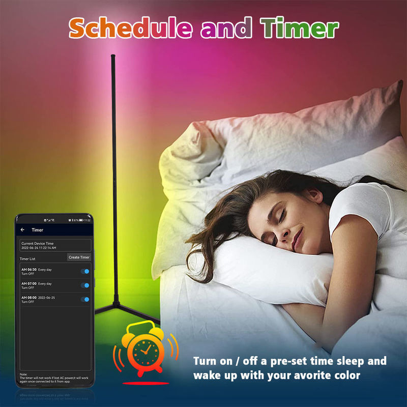 Produkt Smart Ambient Lampy zachodu słońca Nowo zaprojektowany RGB Dekor zmieniający kolor Światła nocne
