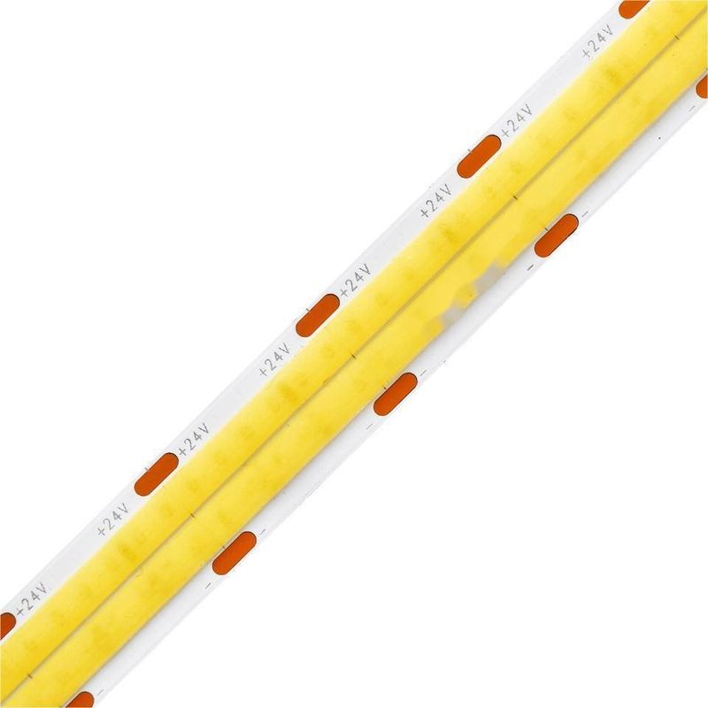 10m/roll Podwójne linii 600leds 12v 24v Ra80 12mm Flexible COB Led Flexible Strip Light