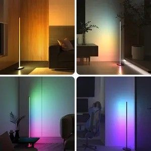 2024 Nowoczesny Cylinder Rgb Kolorowe Led Ambient Light App Smart Atmosphere Podłogowa lampa