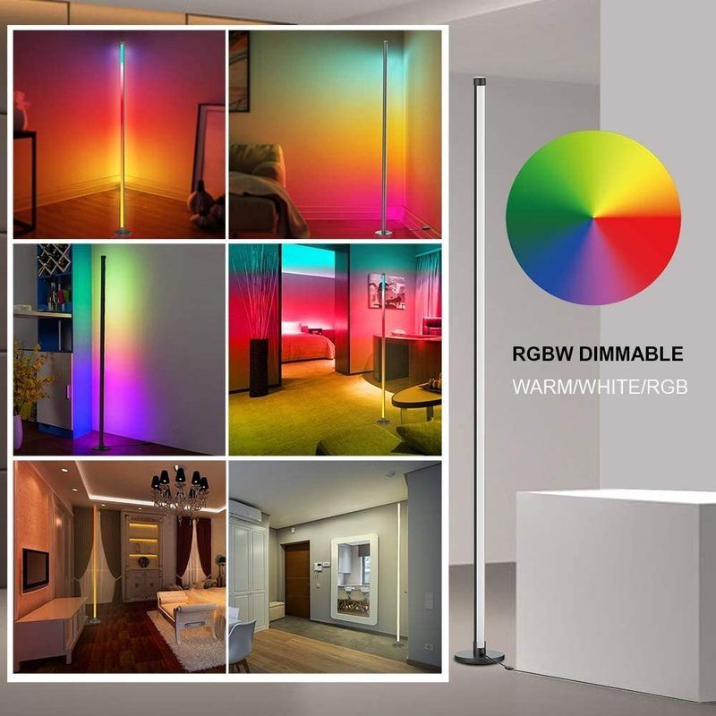Światła do gier Pokój dzienny Światło atmosfery RGB Dekor Nocne światła stojące Led Lampy podłogowe