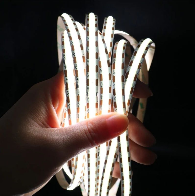 12V/24V Napięcie wejściowe Elastyczny pasek LED 3 Ra90 320led/m Ciepły biały Wysoka gęstość