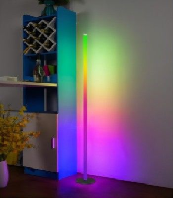 Dekoracja sypialni Światło otoczenia 1,5 m LED Kolorowe małe pudełko na zdalnym sterowaniu Lampa podłogowa 10000 godzin pracy