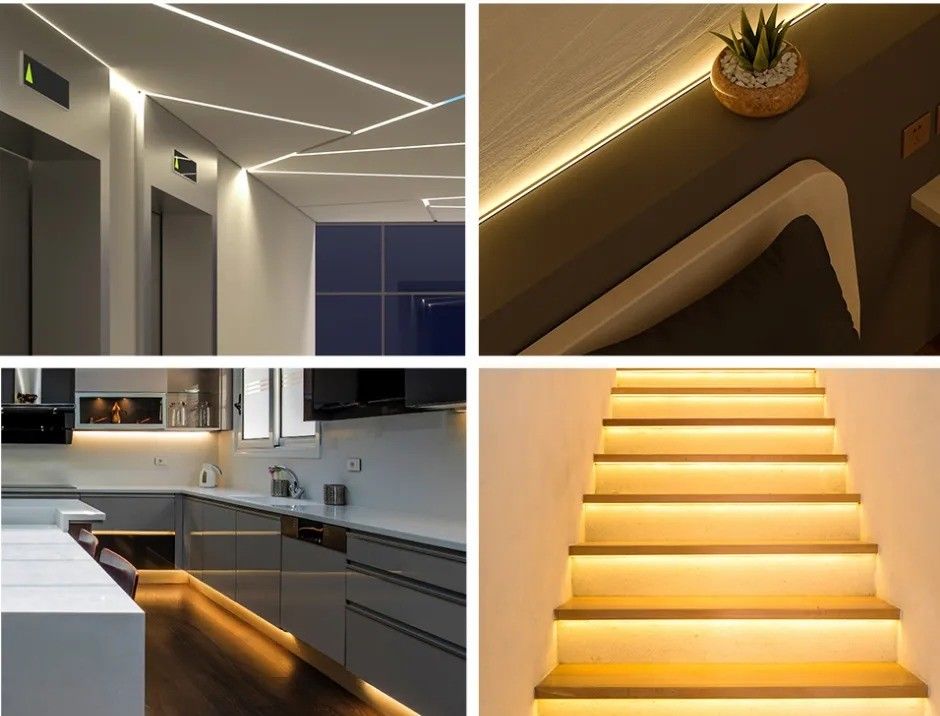 880lm Ra90 Elastyczne światło LED COB dla kuchni 5V 300 LED/m