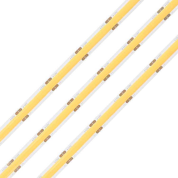 Odcinalny 320LED 8MM 12 Volt Flexible COB LED Strip Light dla projektów oświetlenia wakacyjnego