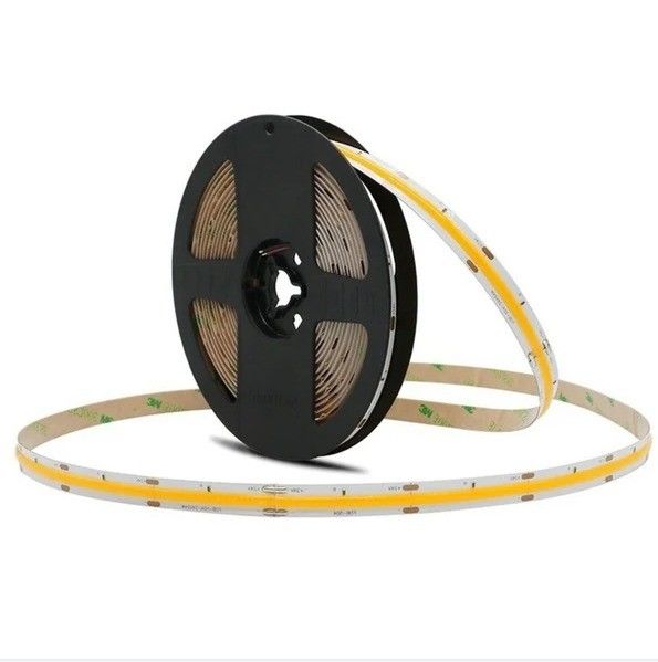 Odcinalny 320LED 8MM 12 Volt Flexible COB LED Strip Light dla projektów oświetlenia wakacyjnego