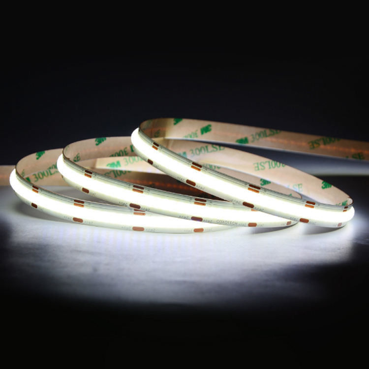 Odcinalny 320LED 8MM 12 Volt Flexible COB LED Strip Light dla projektów oświetlenia wakacyjnego