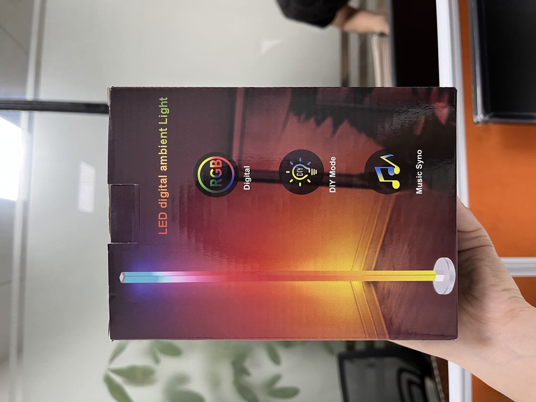 RGB Led Corner Floor Lamp Home.hotel.lighting Funkcja dekoracyjna dla nowoczesnego salonu