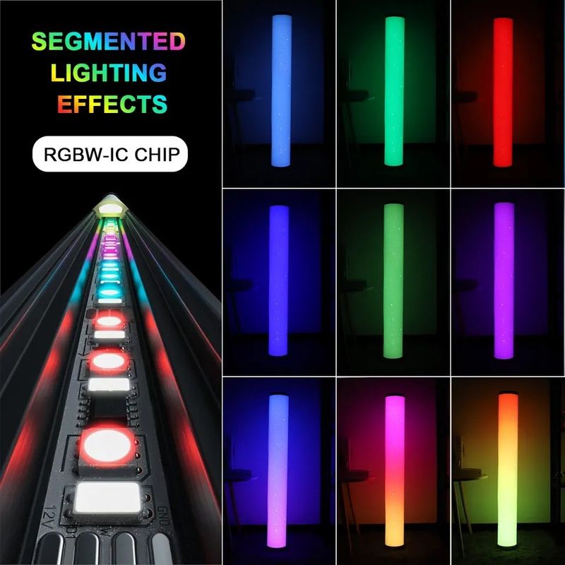Oświetlenie gry RGB Pokój dzienny Światło atmosfery RGB Dekoracja Światła nocne Stojące Led Lampy podłogowe w kącie