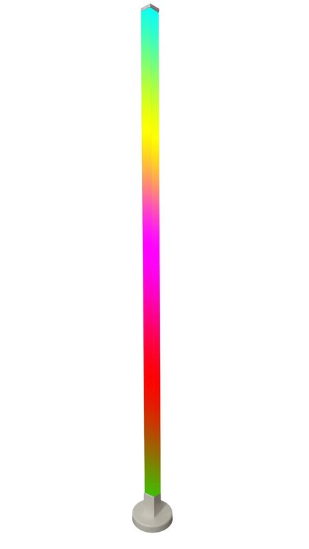 Lampy podłogowe LED RGB Nowoczesne światło podłogowe standów z zdalnym sterowaniem i tłumieniem obsługi