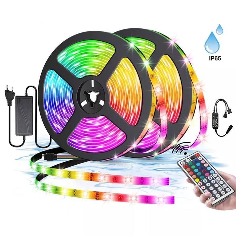 12V 5V 2835 5050 RGB WIFI Tuya Smart LED Light Strips Sync muzyki do dekoracji inteligentnego domu
