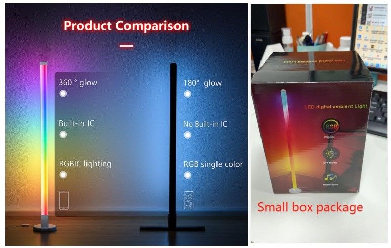 2023 Design Smart Home Lighting Lampy podłogowe kątowe do nowoczesnego oświetlenia dekoracyjnego w pomieszczeniach
