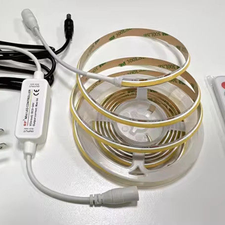 COB LED Strip DC24V CRI90 312LED/m IP33 IP40 IP44 ze stabilnym pełnym oświetleniem 10m