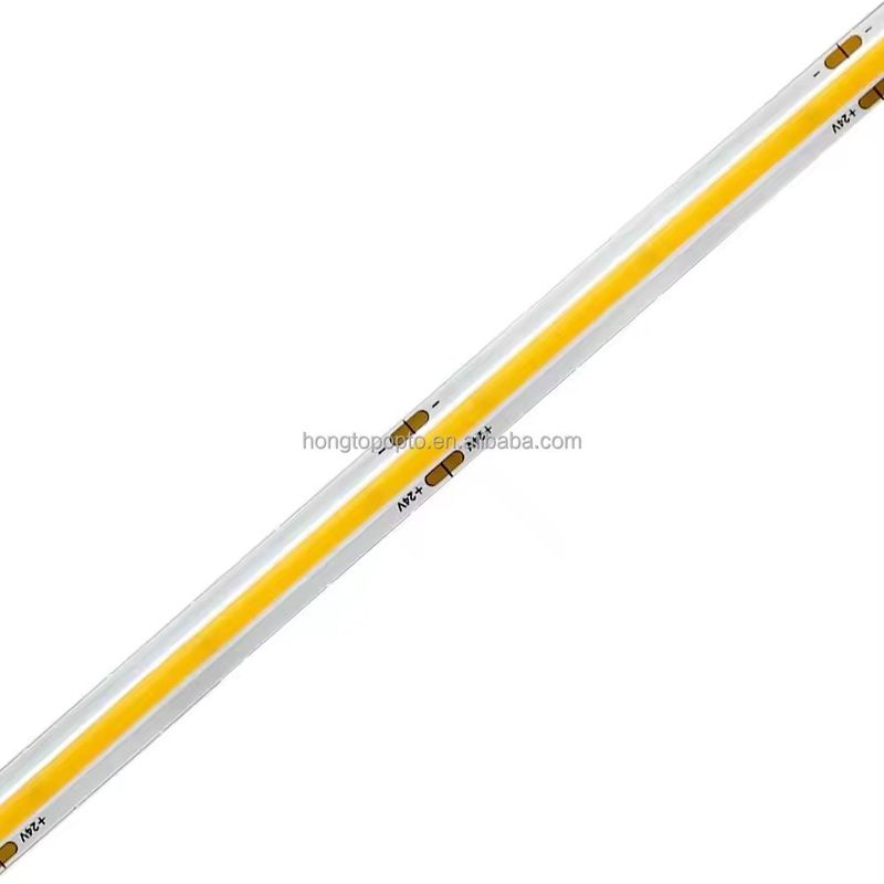 COB LED Strip DC24V CRI90 312LED/m IP33 IP40 IP44 ze stabilnym pełnym oświetleniem 10m