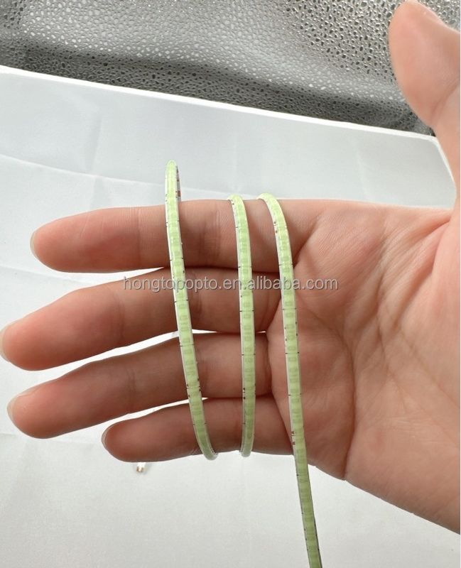 Wysoki CRI LED taśma światła 3mm Ultra Thin COB LED Strips 12V 24V RA 90 Free Cuttable