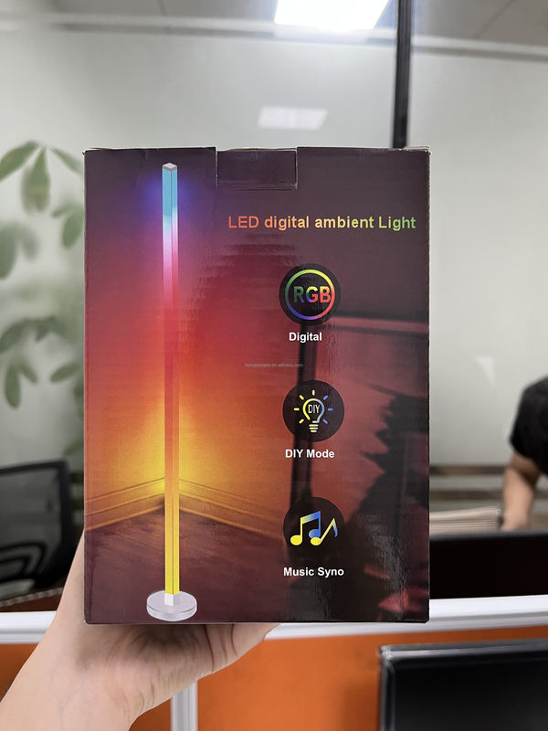 Kolorowe RGB zdalnie sterowane LED podłogowa lampa Bezpłatna próbka do oświetlenia pomieszczeń