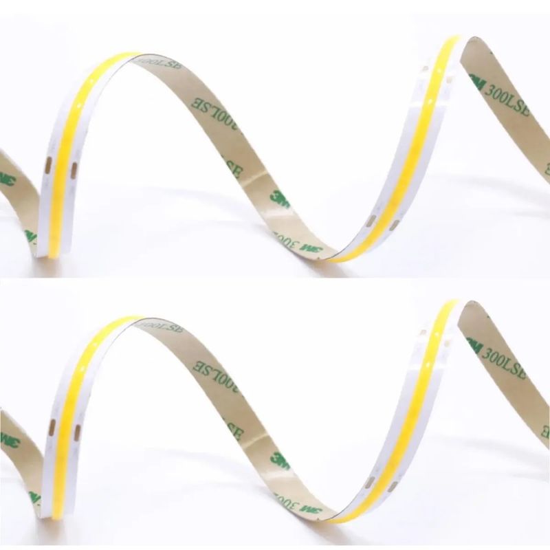 COB CRI 90 8MM 5MM LED Light Strip dla przedniego okna sklepu Podwójny tłumiciel wsparcia PCB