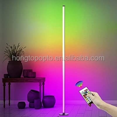 80lm/w Dom Atmosfera inteligentna lampa podłogowa LED z USB RGB zmianą koloru i kontrolerem IR